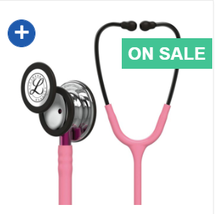 Littmann Classic III Stethoscope Mirror Chestpiece, Pearl